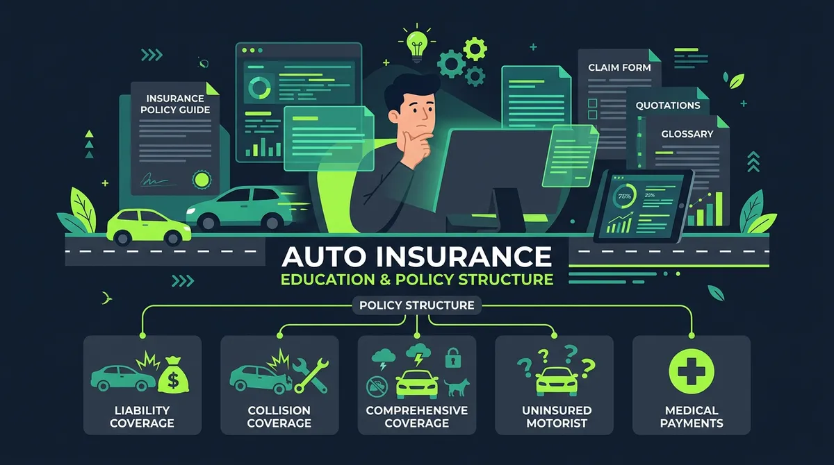 Обучение структуре автострахования: материалы и документы